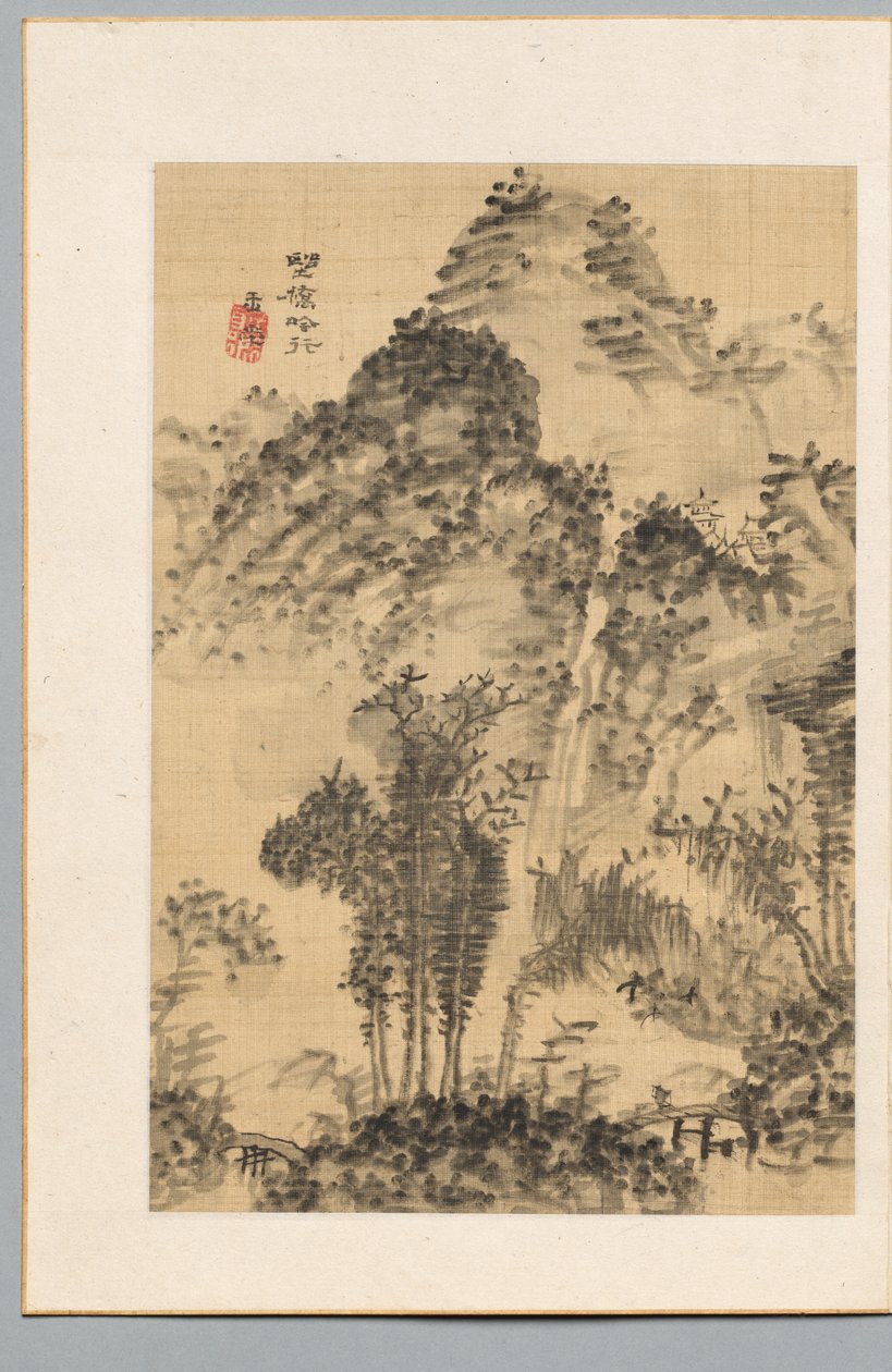 Wilde Brug, Dichterswandeling door Uragami Gyokudo