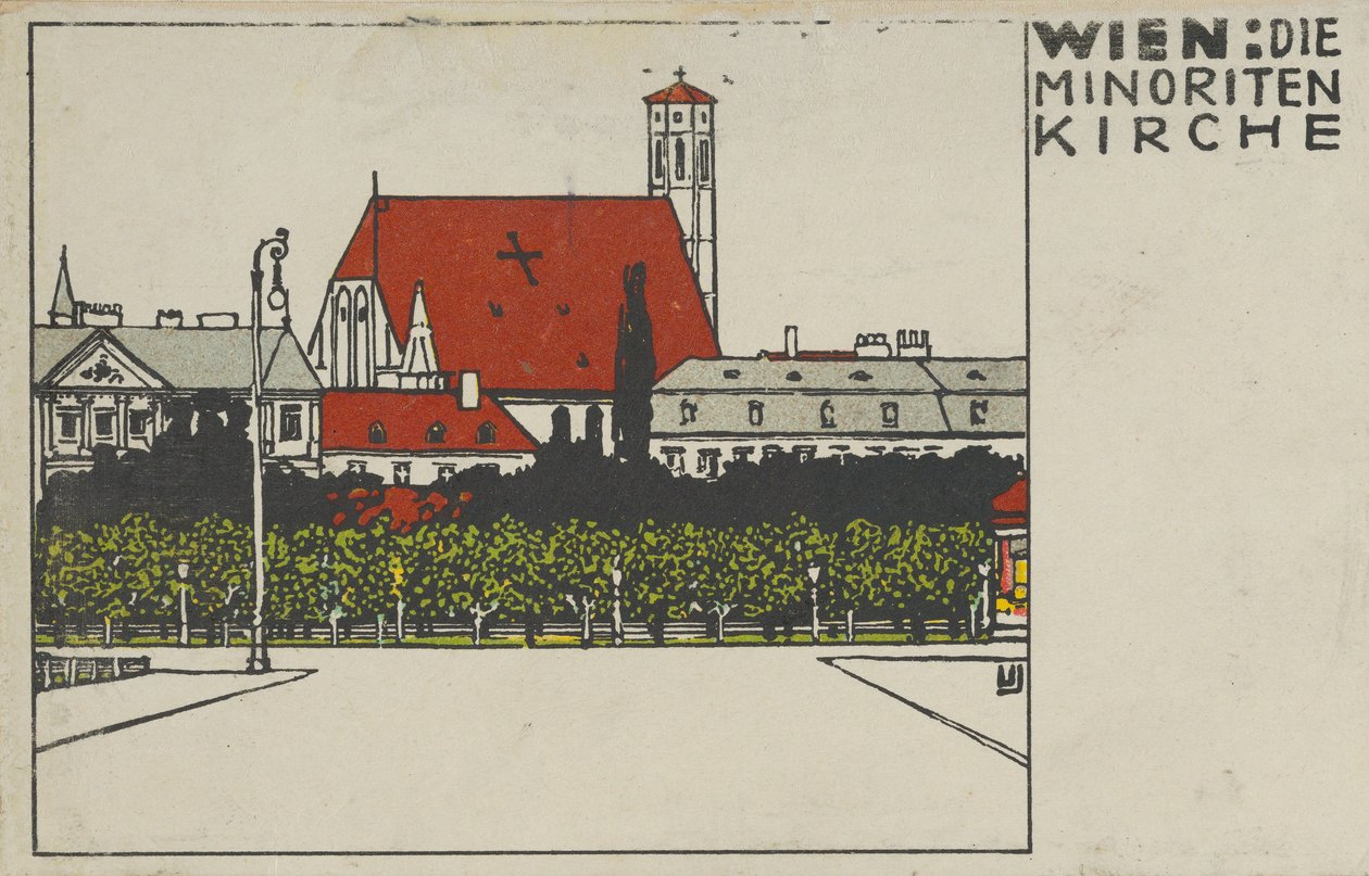 Wenen: Minorietenkerk door Urban Janke