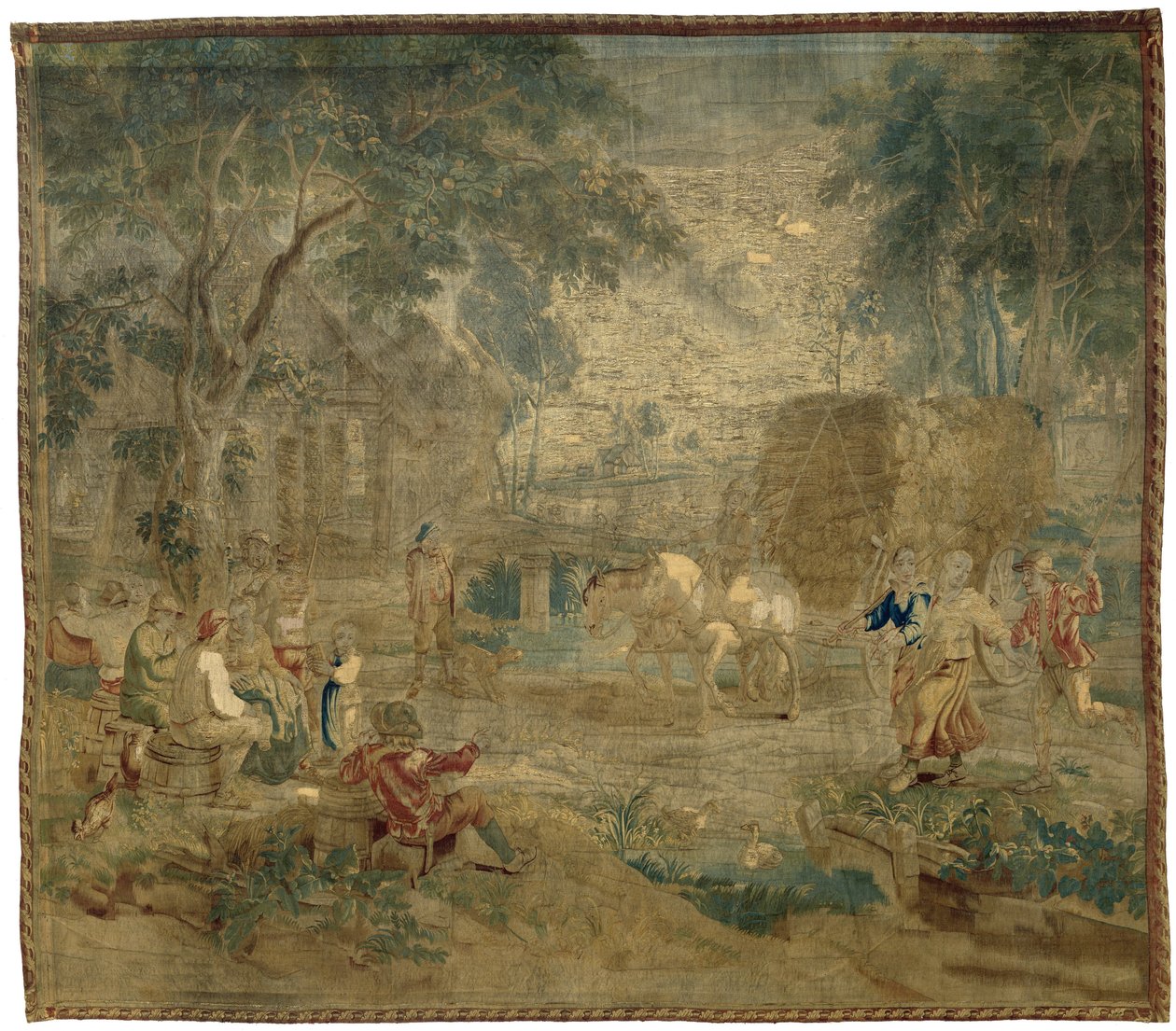 De terugkeer van de oogst door Urbanus Leyniers