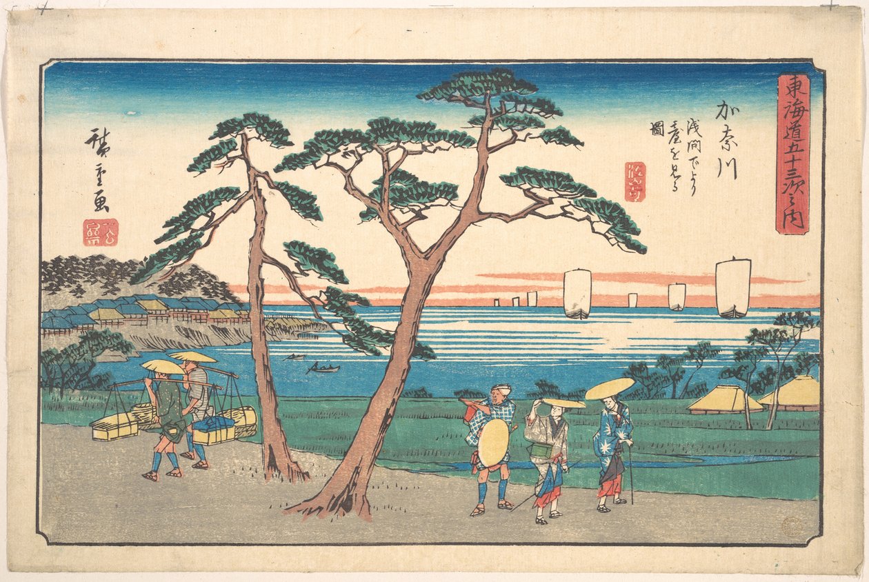 Kanazawa door Utagawa Hiroshige