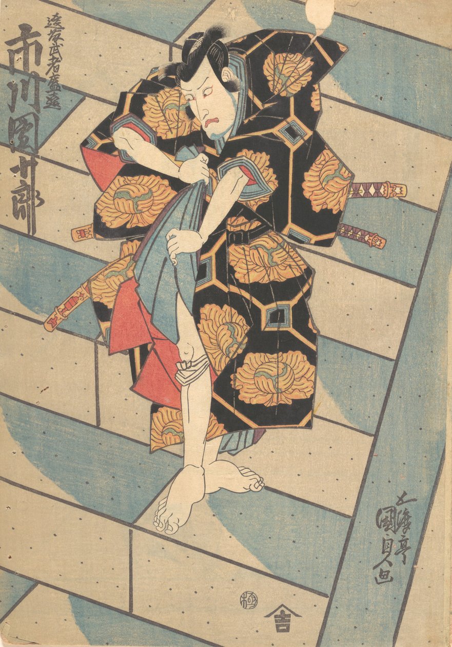 Print, 19e eeuw door Utagawa Kunisada