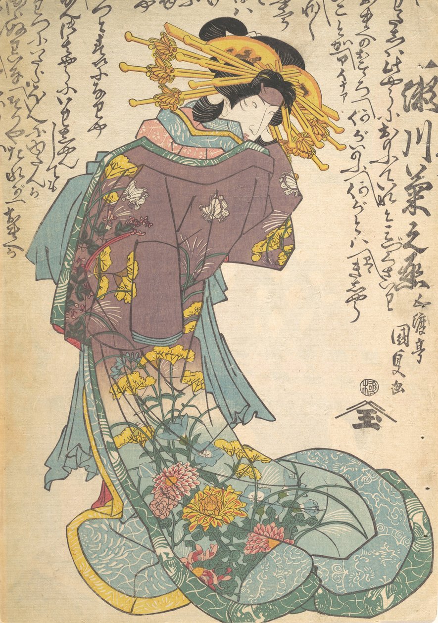 Prent door Utagawa Kunisada