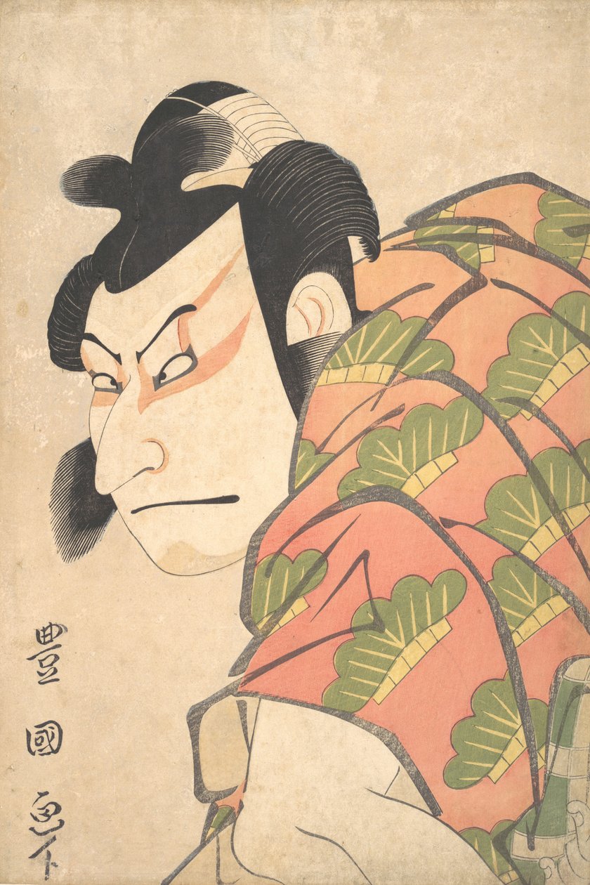 Nakamura Nakazo II als Matsuo-maru, 1796 door Utagawa Toyokuni I