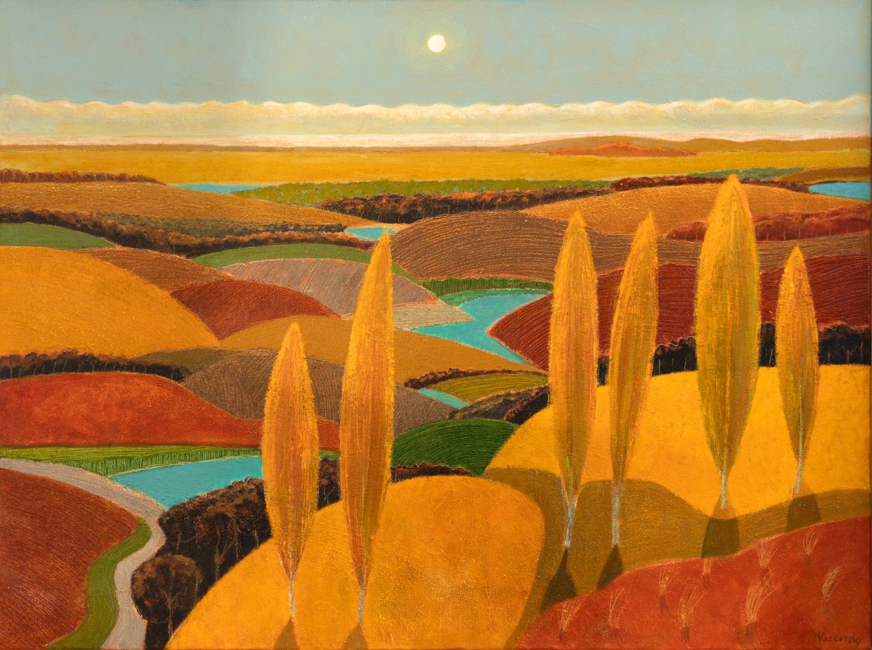 Poplar Hill In Dunes door Vadym Vaskovsky