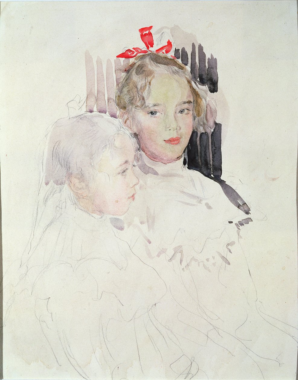 De Botkin-kinderen door Valentin Aleksandrovich Serov