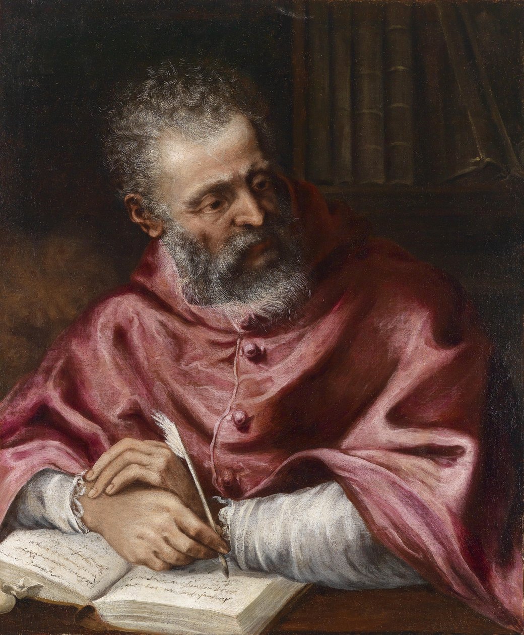 Portret van een kardinaal door Valentin Lefebvre