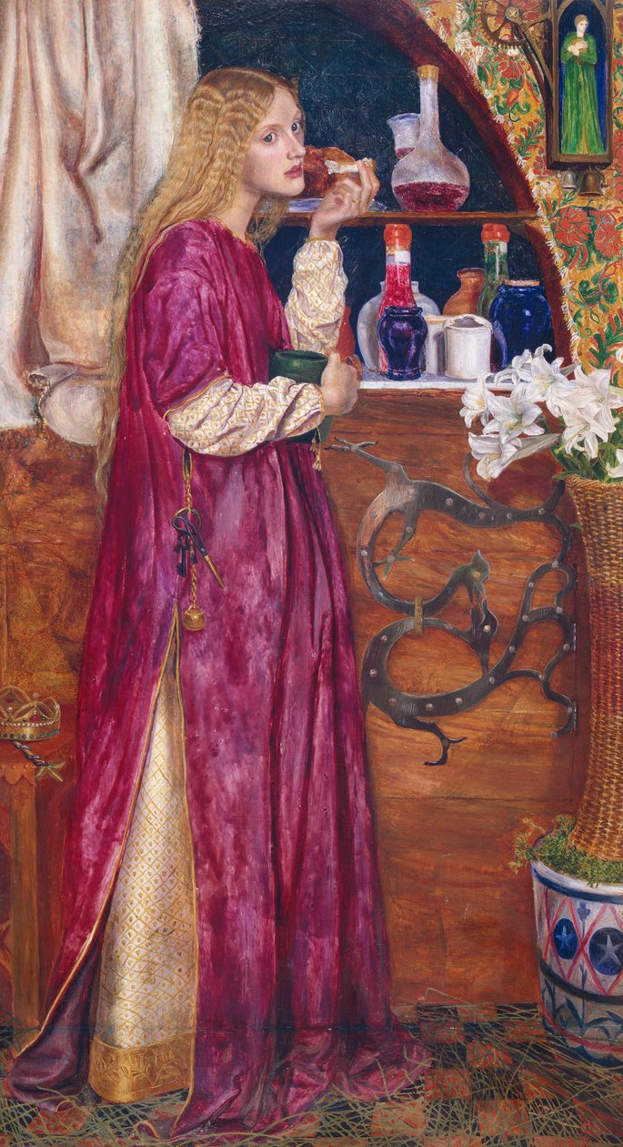 De Koningin was in de Salon, Brood en Honing aan het Eten door Valentine Cameron Prinsep