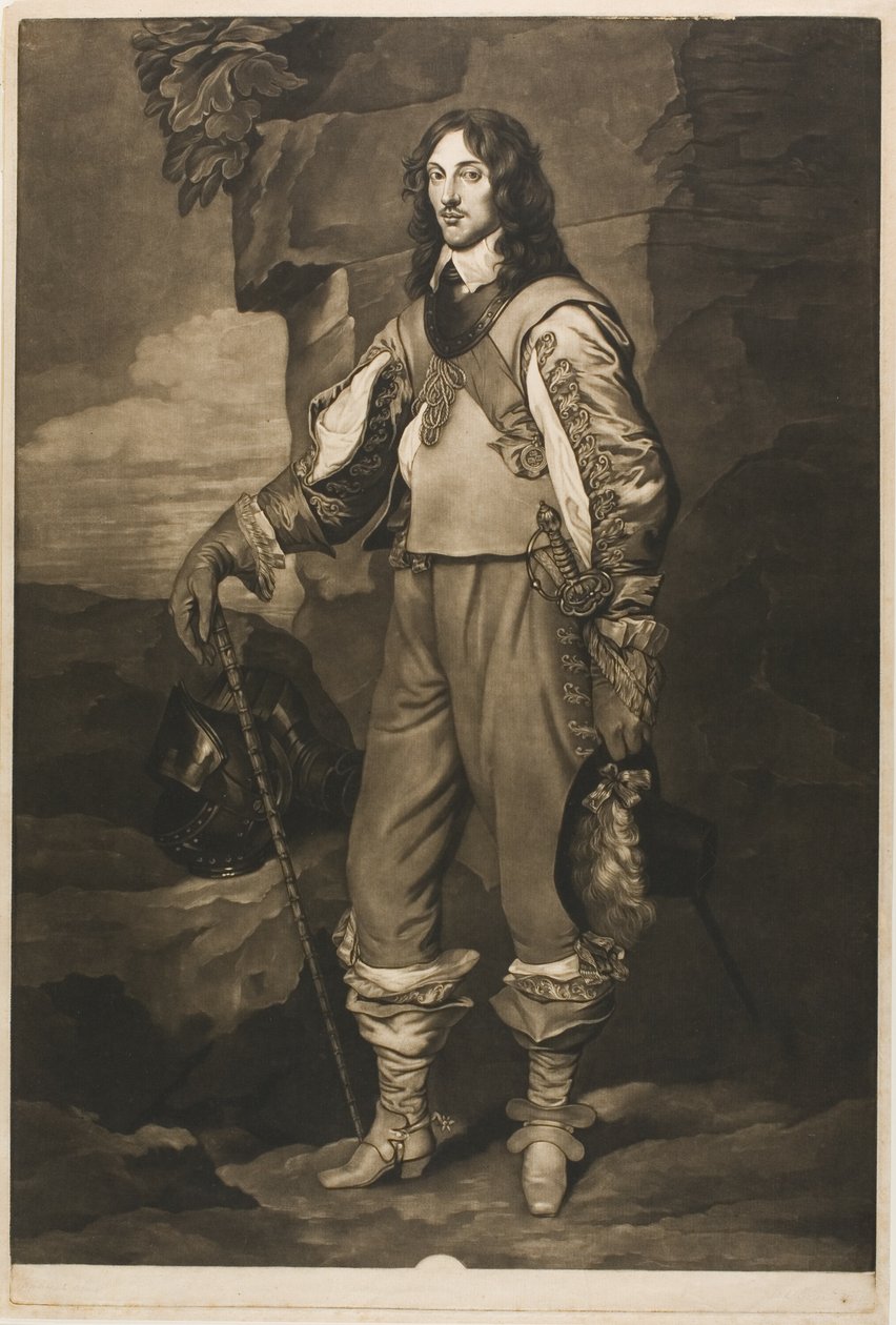 Sir Thomas Wharton door Valentine Green