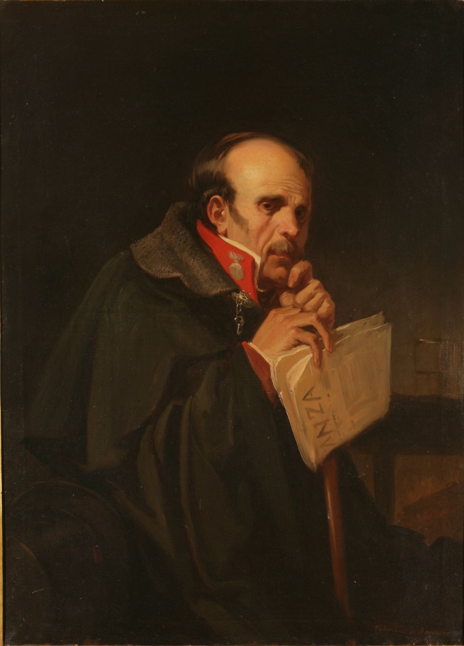 De carlistische samenzweerder door Valeriano Domínguez Bécquer