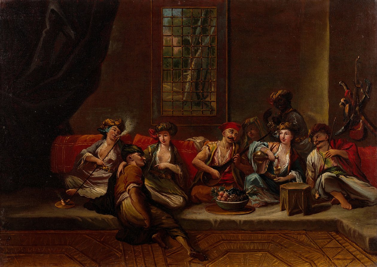 Mariniers van de Ottomaanse marine, 1730s door Vanmour