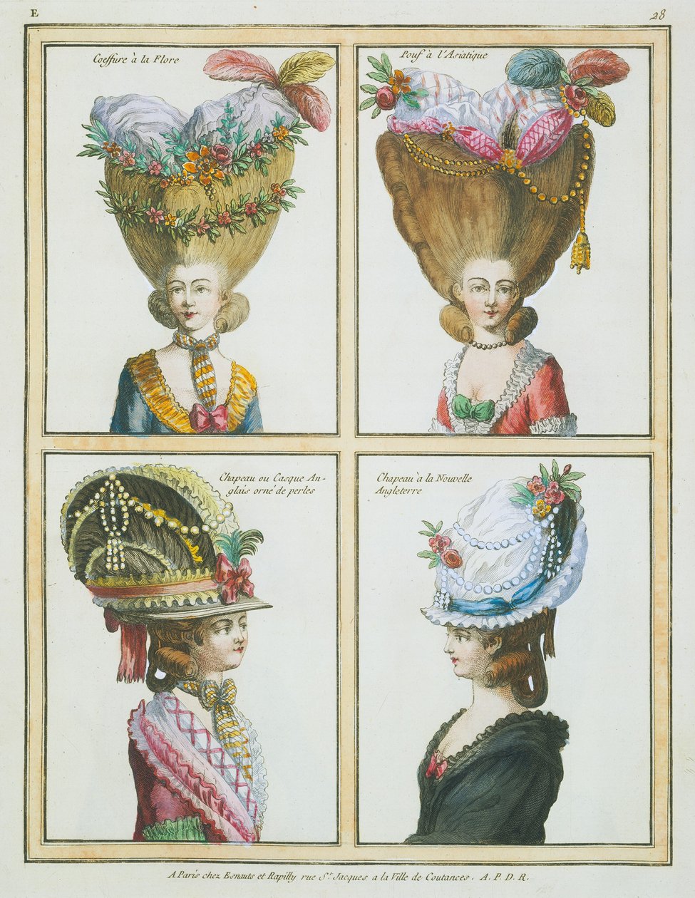 Galerie des modes et costumes français ... (deel I) door Various Artists