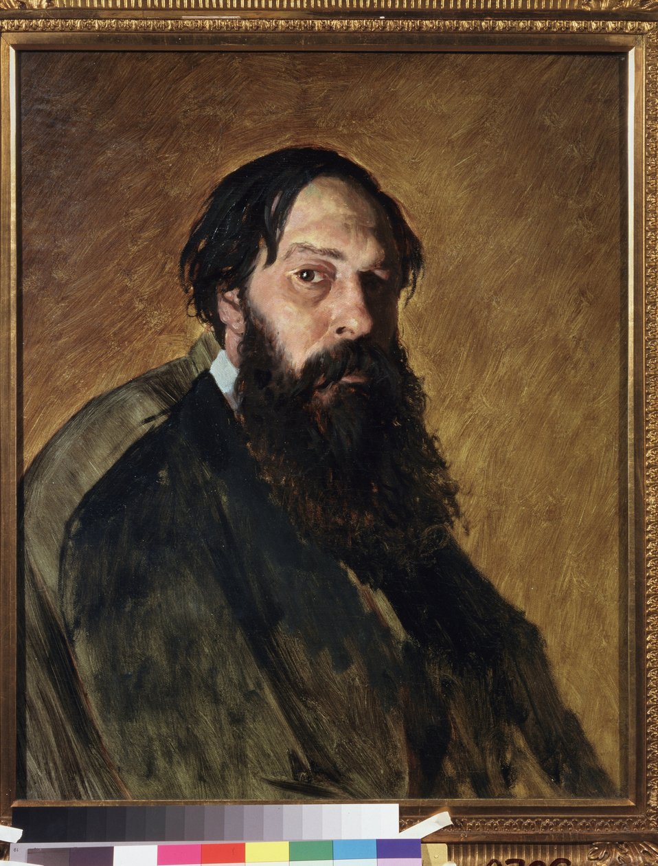 Portret van de kunstenaar Alexei Savrasov door Vasili Grigorevich Perov