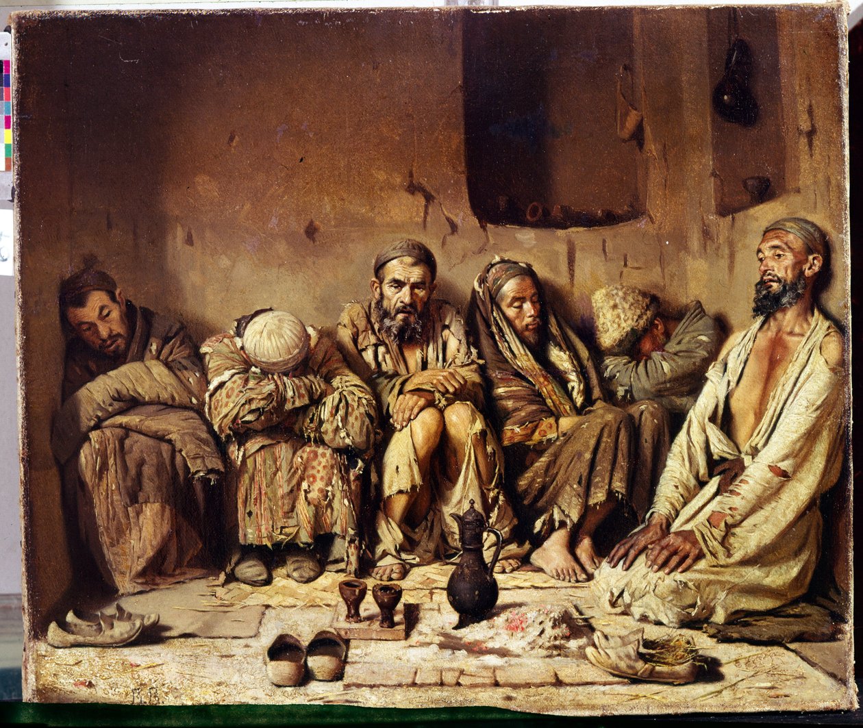 De opiumrokers door Vasili Vasilievich Vereshchagin
