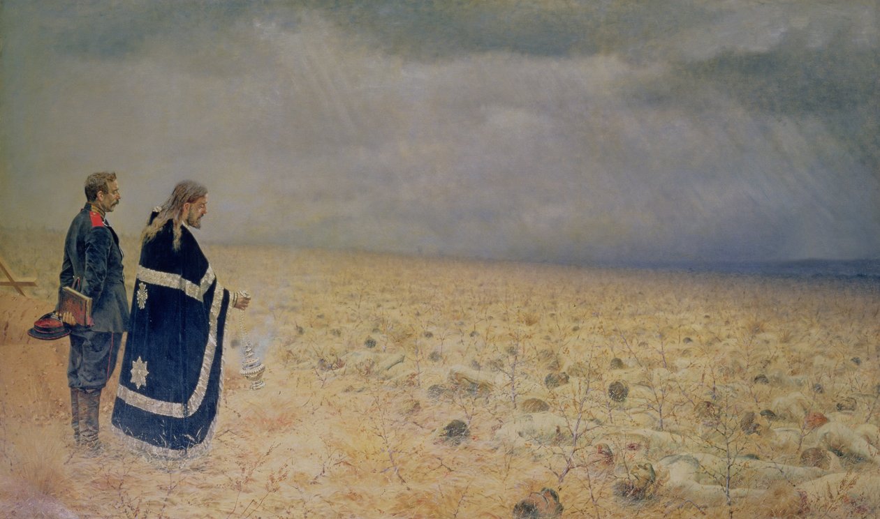 De verslagenen. Requiem voor de doden door Vasili Vasilievich Vereshchagin