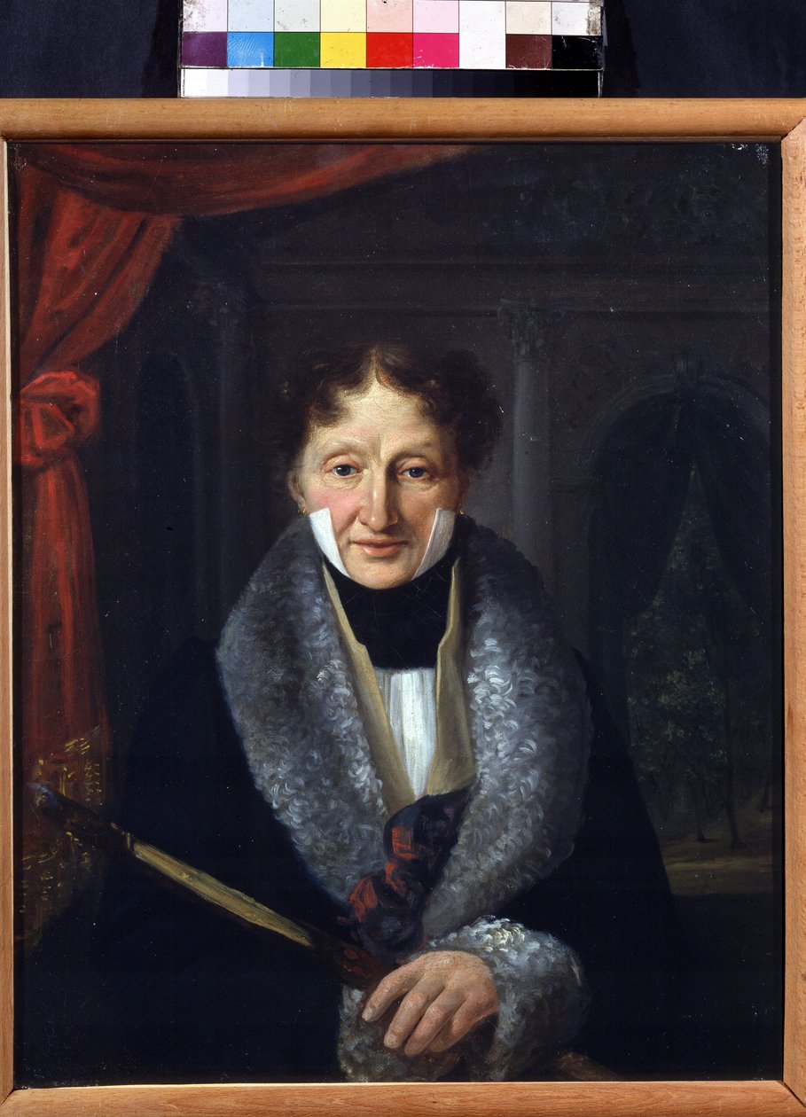 Portret van de balletmeester Charles Louis Didelot door Vasili Venediktovich Baranov