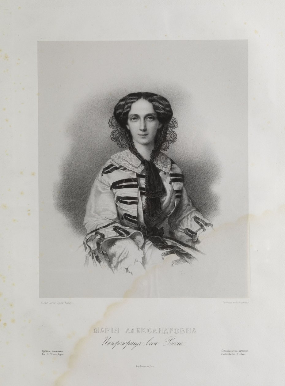 Tsarina Maria Alexandrovna door Velten