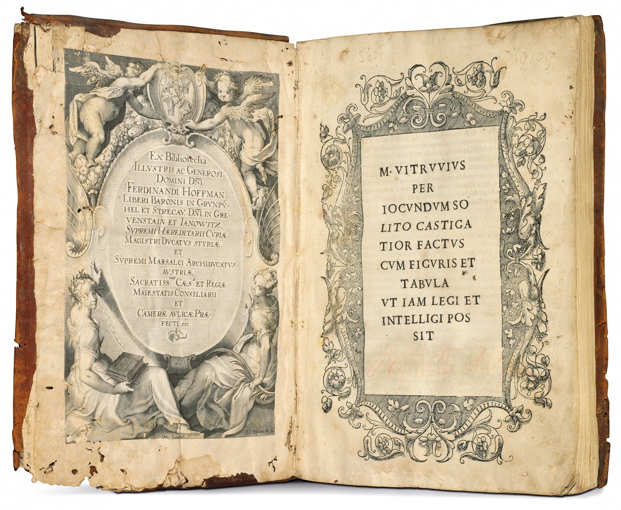 De architectura libri decem door Marcus Vitruvius Pollio, bewerkt door Fra Giovanni Giocondo, 1511 door Venetian School