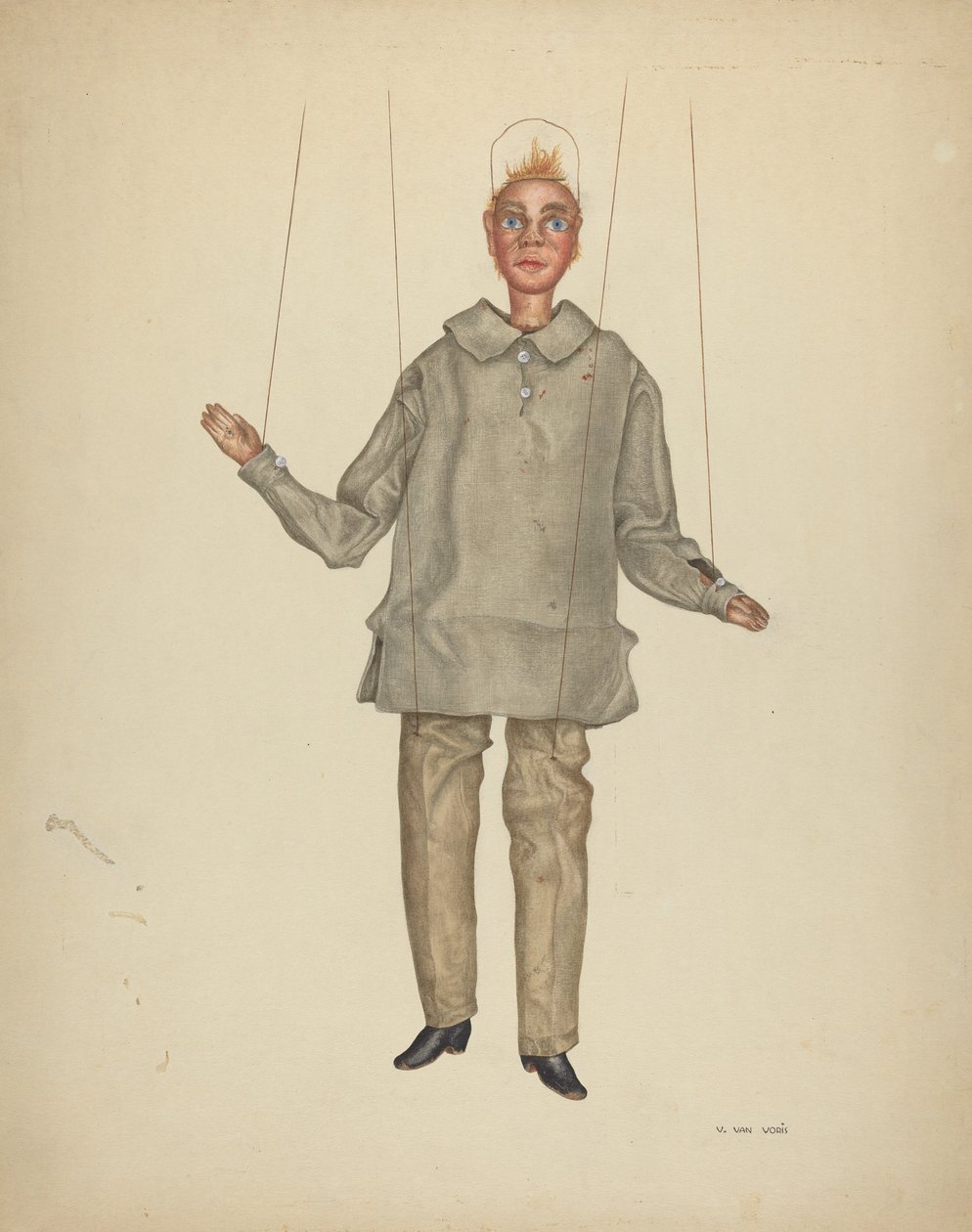 Marionet door Vera Van Voris