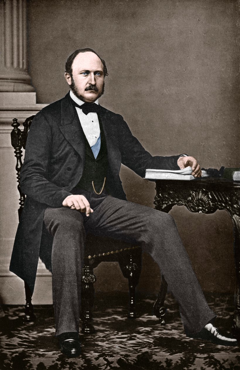 Het laatste portret van Albert, Prins-gemaal, 1861 door Vernon Heath