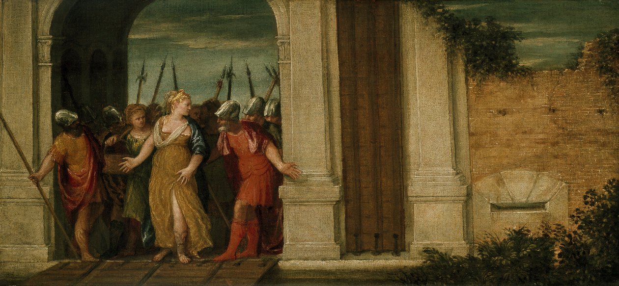 Judith verlaat Bethulia door Paolo Veronese