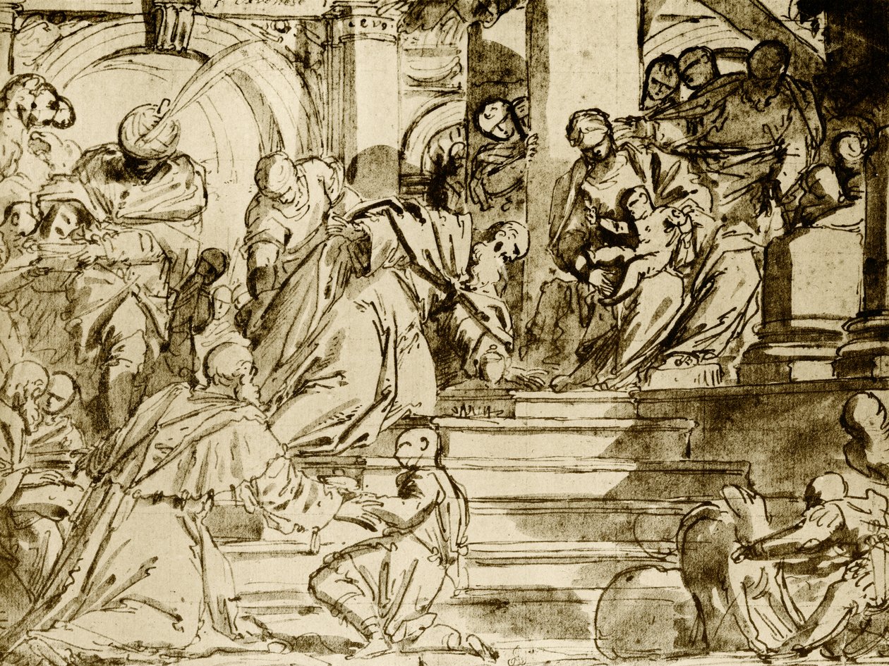 Aanbidding van de wijzen door Paolo Veronese