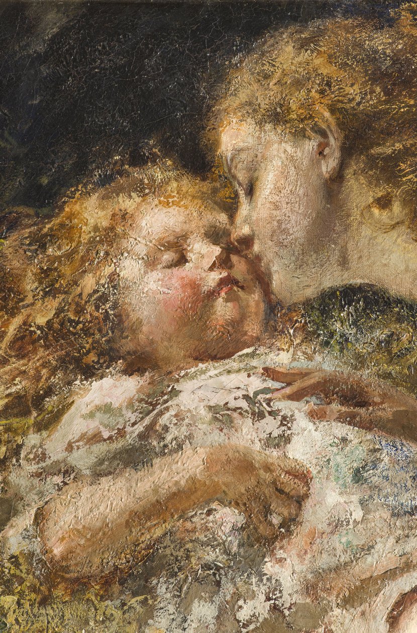 De Muzikale Engel (detail) door Vicenzo Irolli