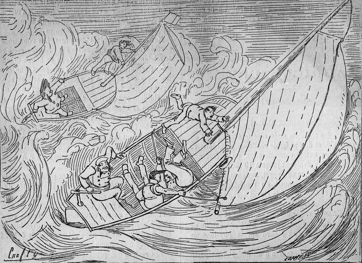 Zeilraces: twee regatta