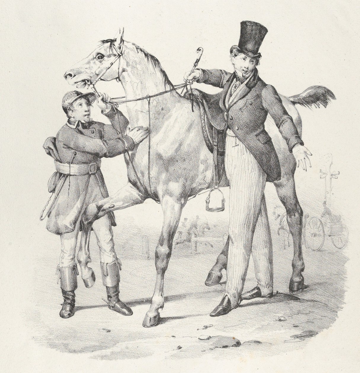 Hoofdstuk VI: Ik kon niet meer te voet gaan, 1824 door Victor Adam