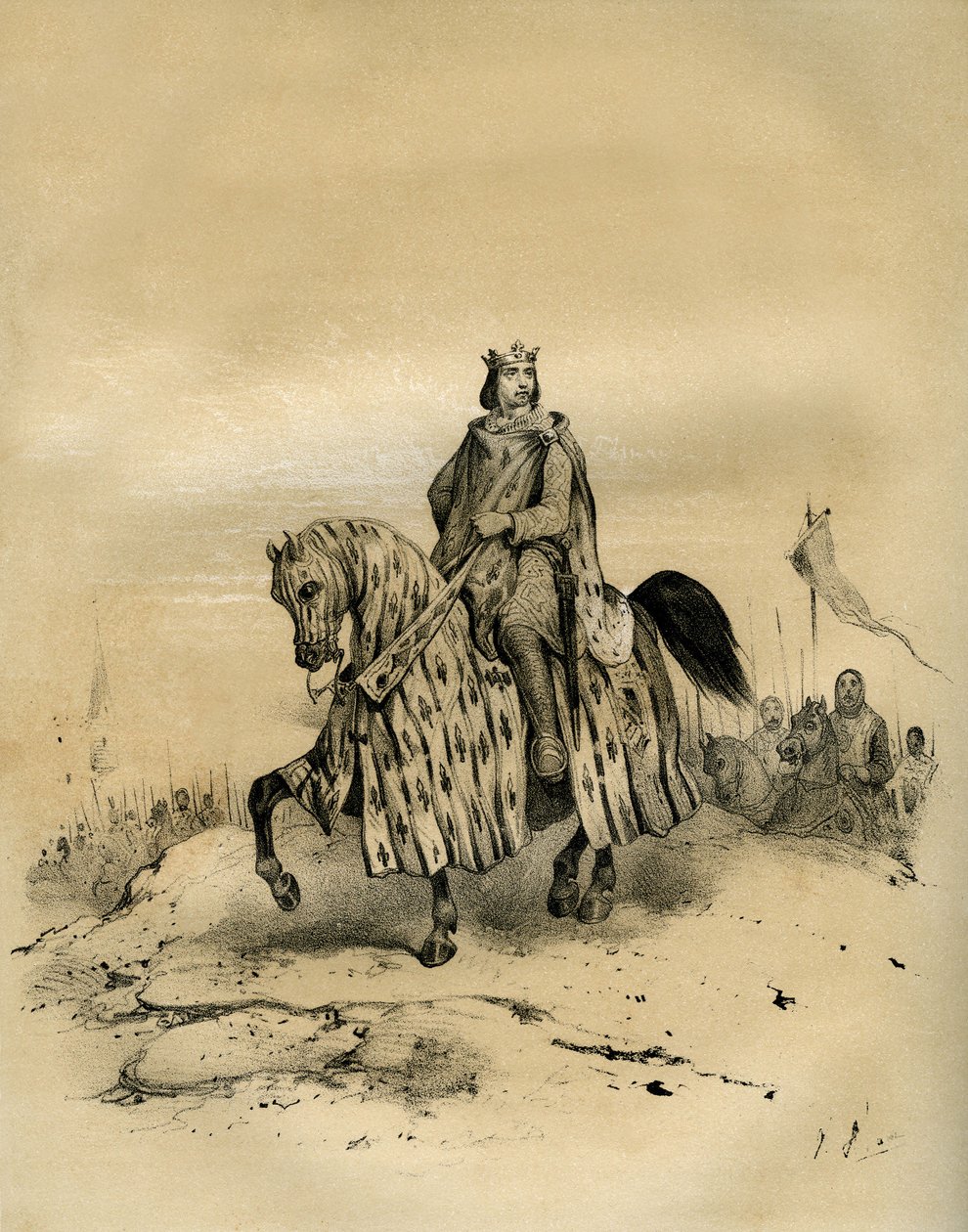 Filips VI van Valois (1293-1350), koning van Frankrijk van 1328 tot ...