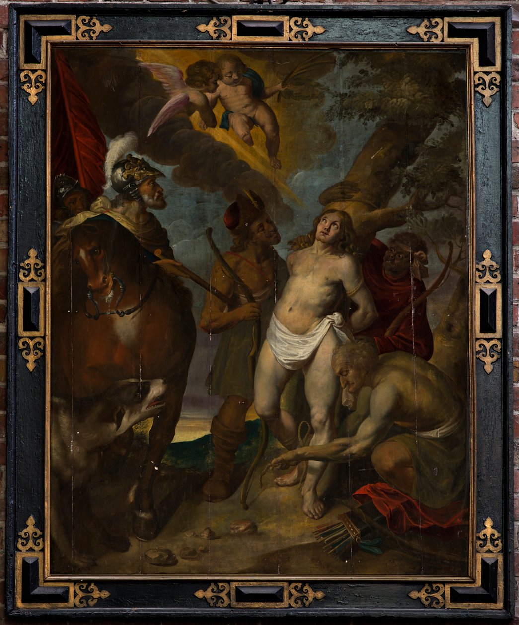 Parochiekerk Sint-Walburga. Sint Sebastiaan door Victor Boucquet