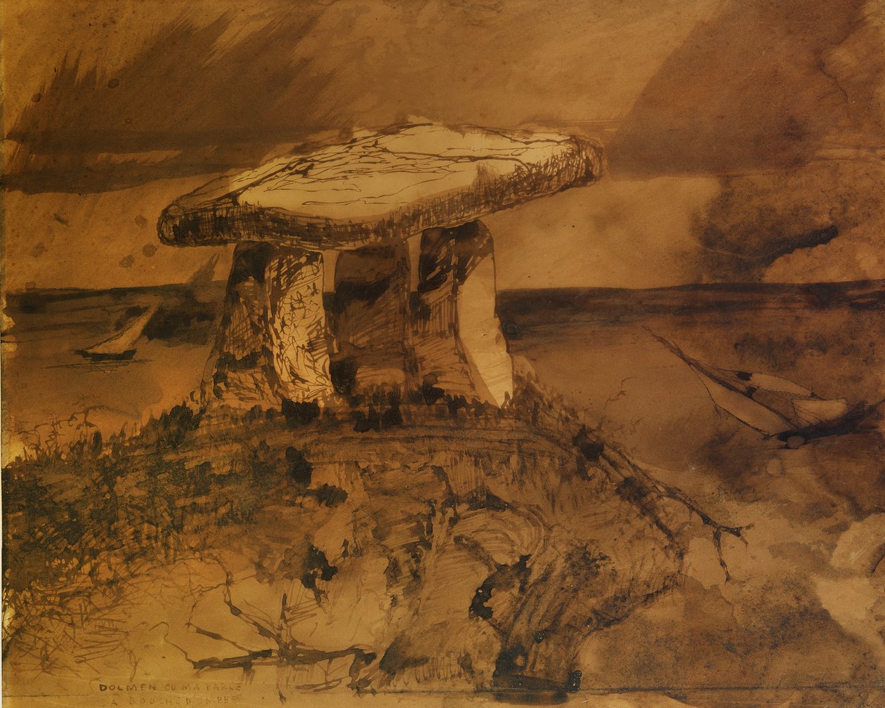 Dolmen waar de mond van de schaduw sprak door Victor Hugo