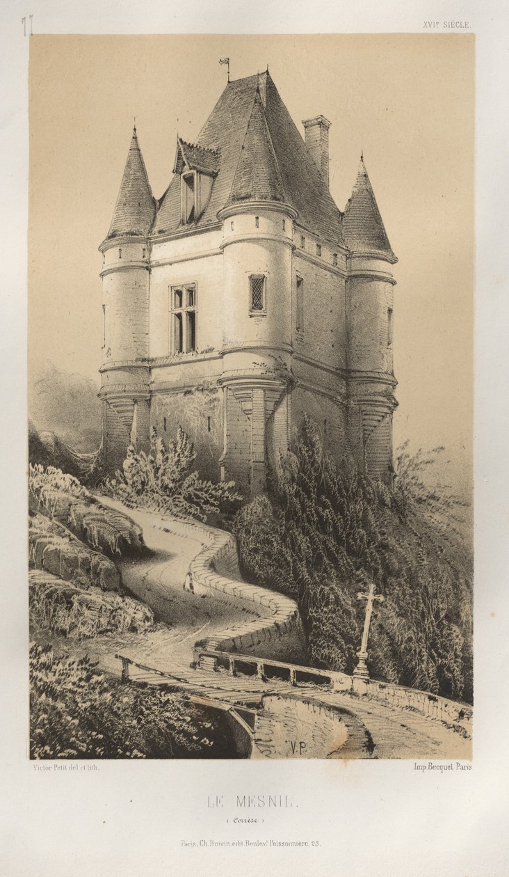 Le Mesnil (Corrèze) door Victor Petit