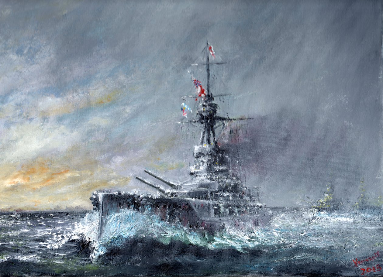 Equal-Speed-Charlie-London, Jutland 1916 door Vincent Alexander Booth
