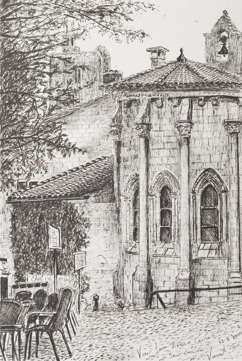 Saint Emilion Frankrijk, 2010 door Vincent Alexander Booth