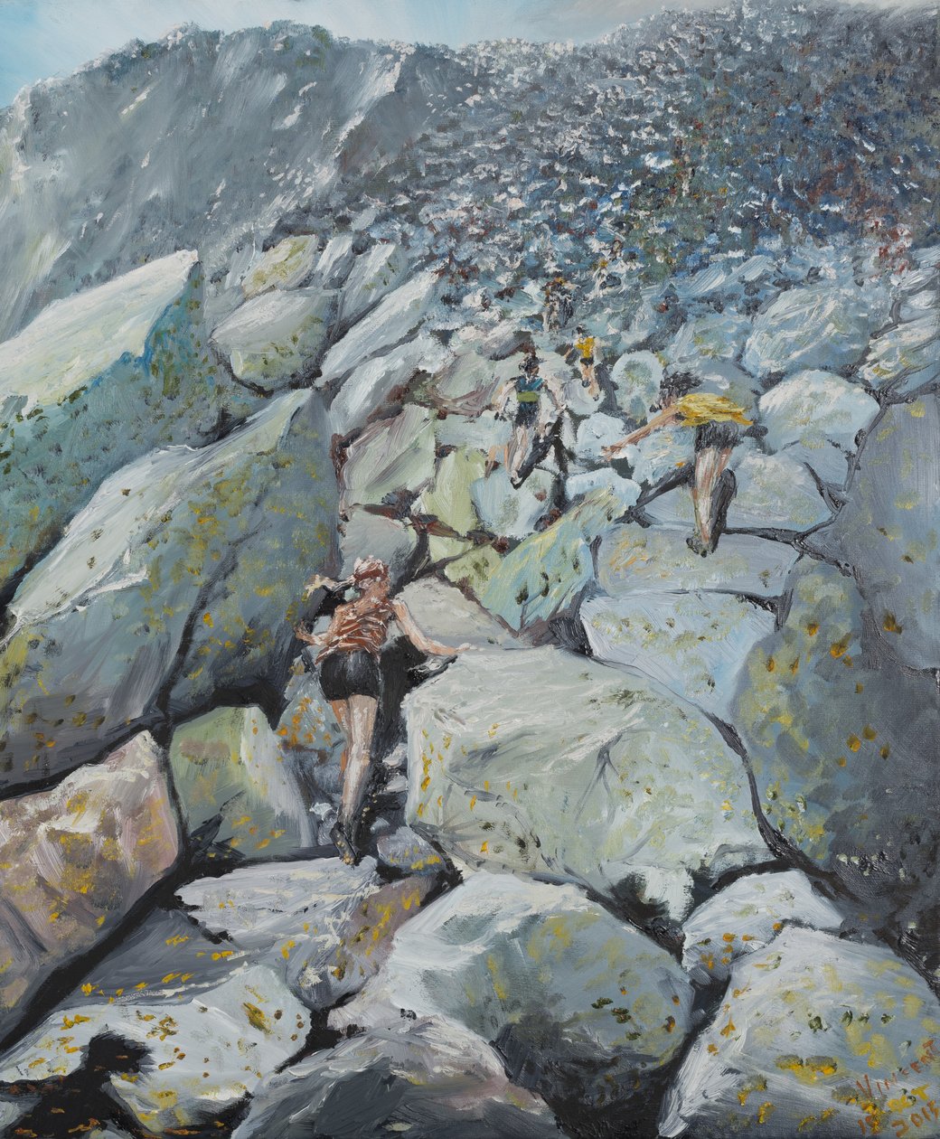 Uphill Fell race, 2013 door Vincent Alexander Booth