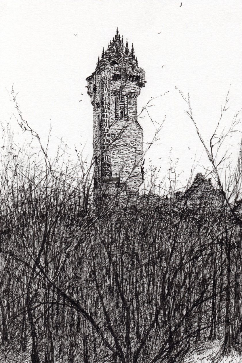Wallace monument, 2007 door Vincent Alexander Booth