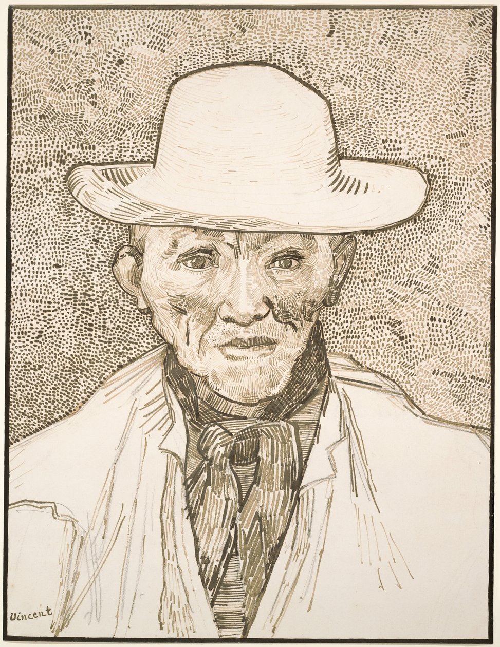 Boer uit de Camargue door Vincent van Gogh