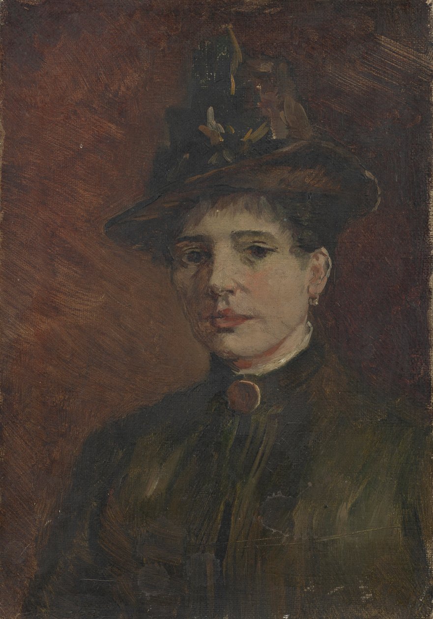 Portret van een vrouw door Vincent van Gogh