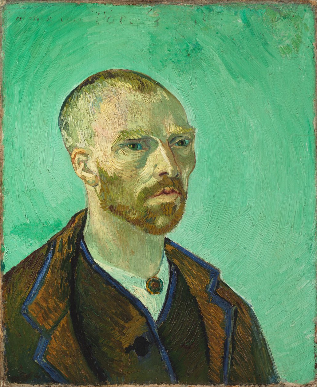 Zelfportret (opgedragen aan Paul Gauguin) door Vincent van Gogh