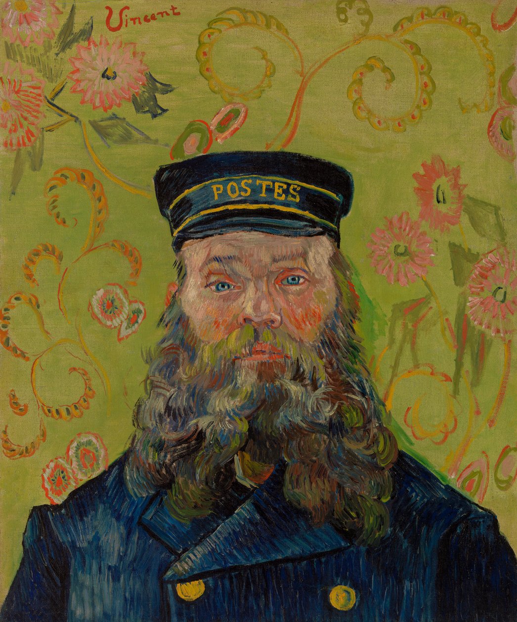 De postbode (Joseph-Étienne Roulin) door Vincent van Gogh