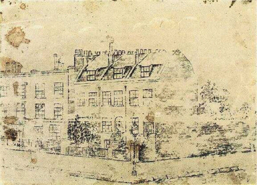 87 Hackford Road door Vincent van Gogh