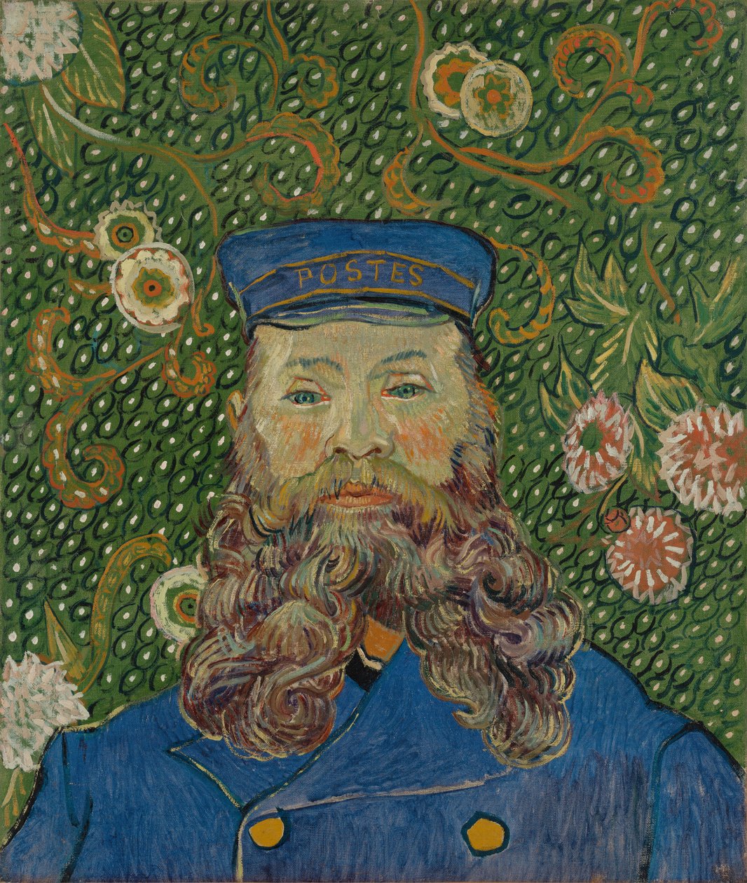 Portret van Joseph Roulin door Vincent van Gogh