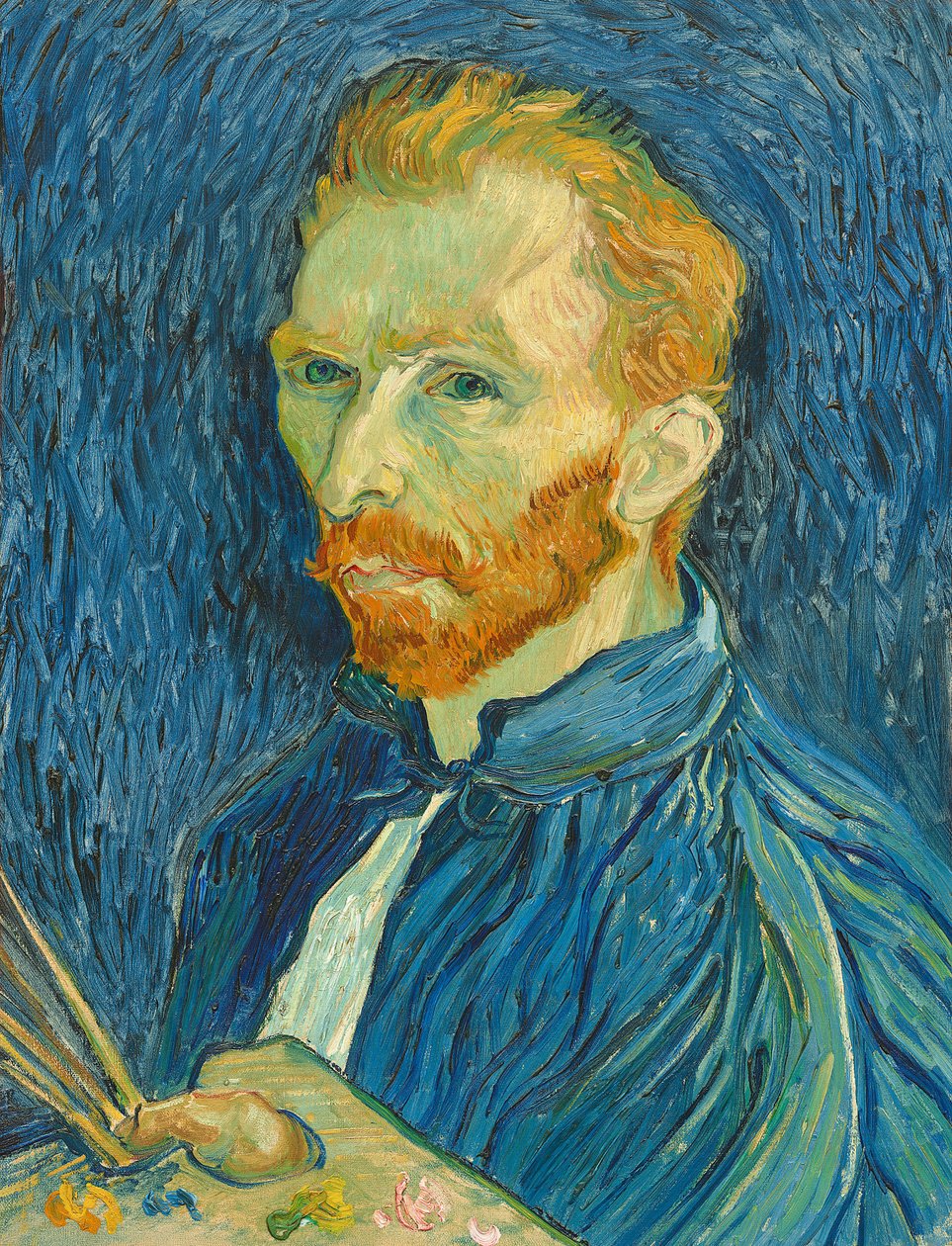 Zelfportret door Vincent van Gogh
