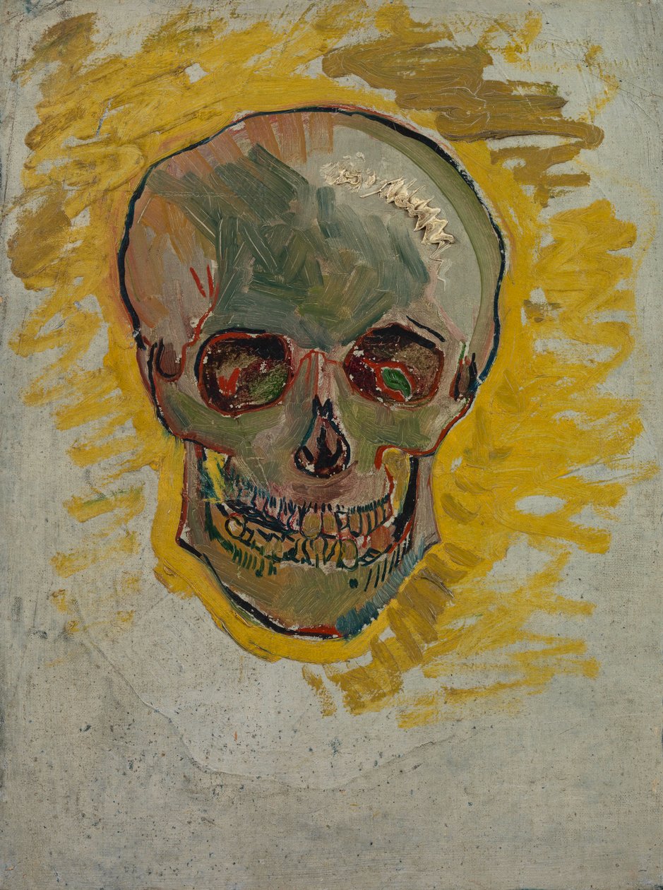 Schedel door Vincent van Gogh