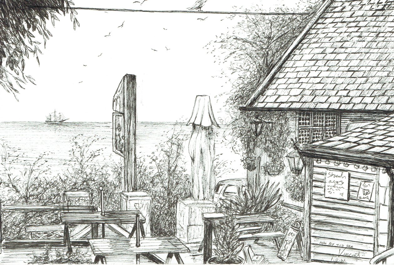 Herberg op het eiland Wight, 2009 door Vincent Alexander Booth