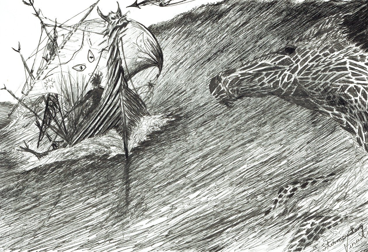 Stormscheppers Atlantische Oceaan, 2012 door Vincent Alexander Booth