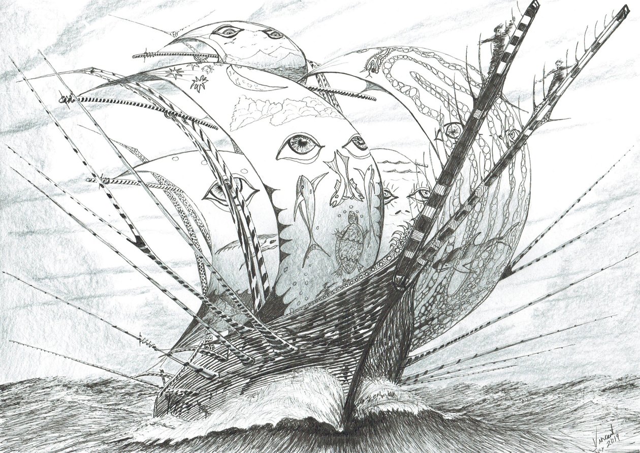 Stormscheppers Beringzee, 2019 door Vincent Alexander Booth