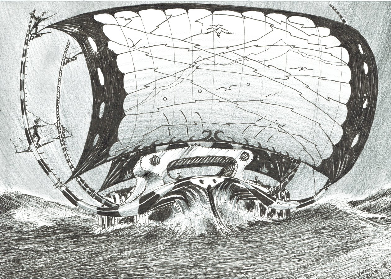 Storm Scheppers Tsjoektsjenzee door Vincent Alexander Booth