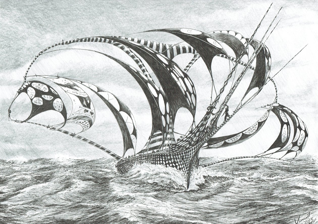 Stormscheppers Samenwerking Zee door Vincent Alexander Booth