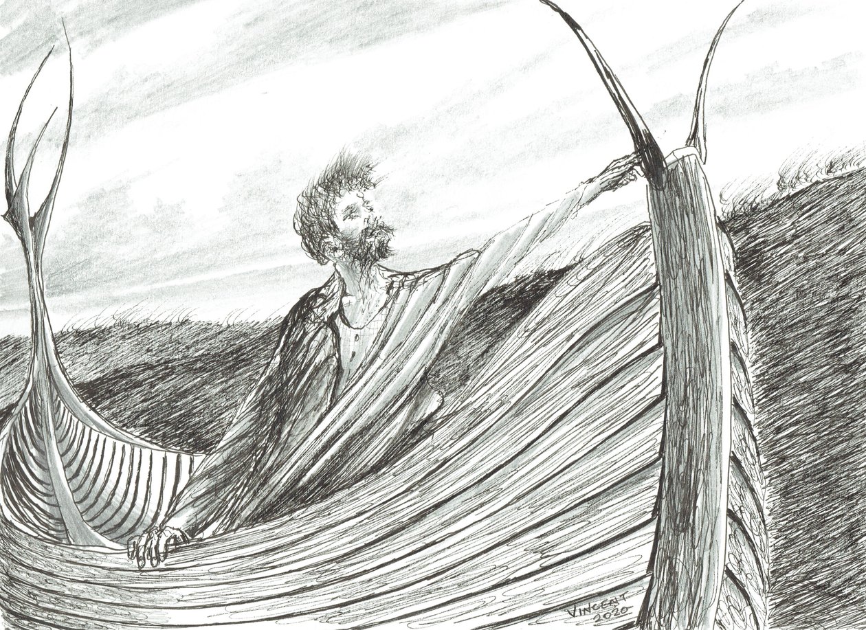 Stormscheppers Cumberland Sound, 2022 door Vincent Alexander Booth